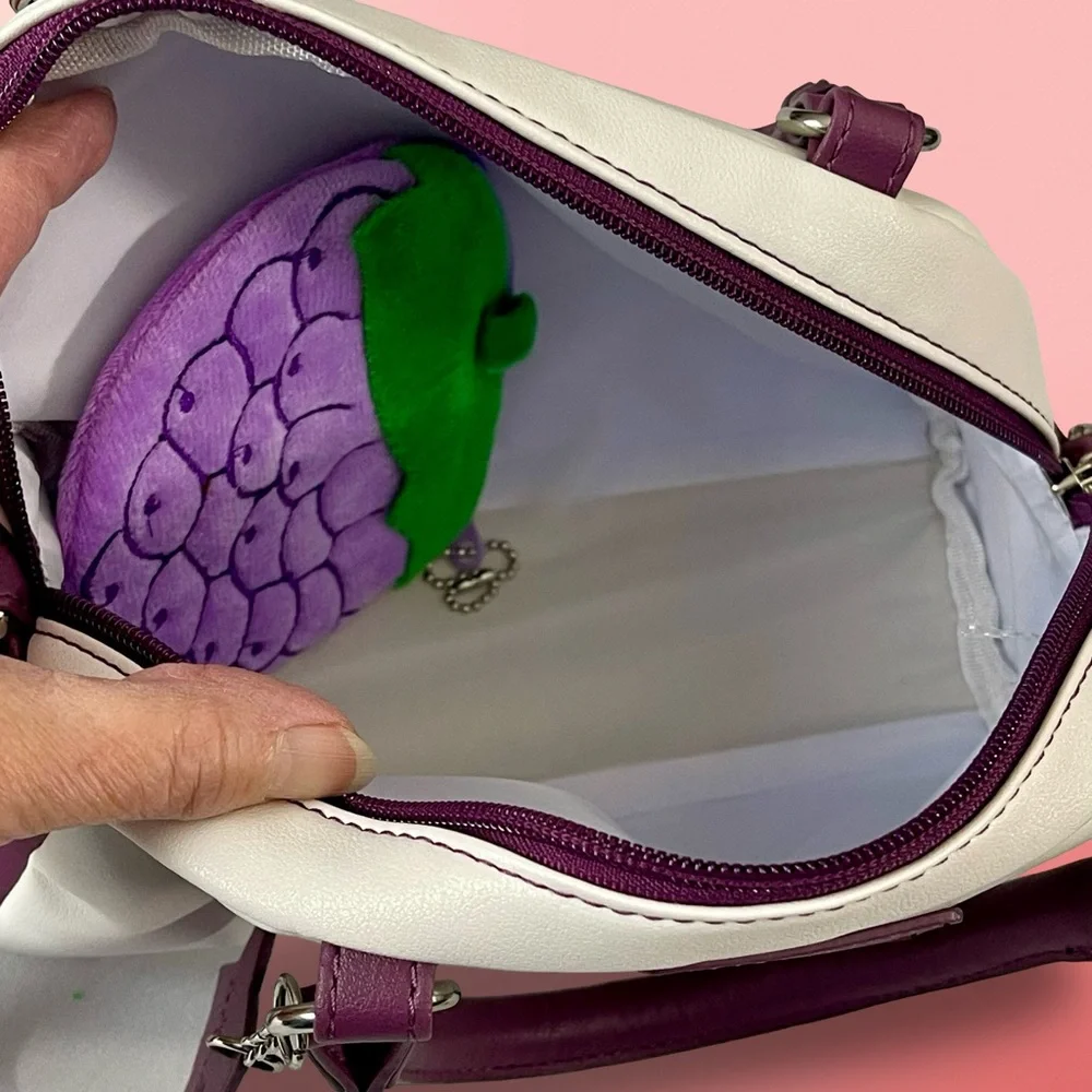 Star Princess Play Pretend Purse for Toddler Ages 3+ Star Charm Grape Coin Purse - Picture 4 of 6